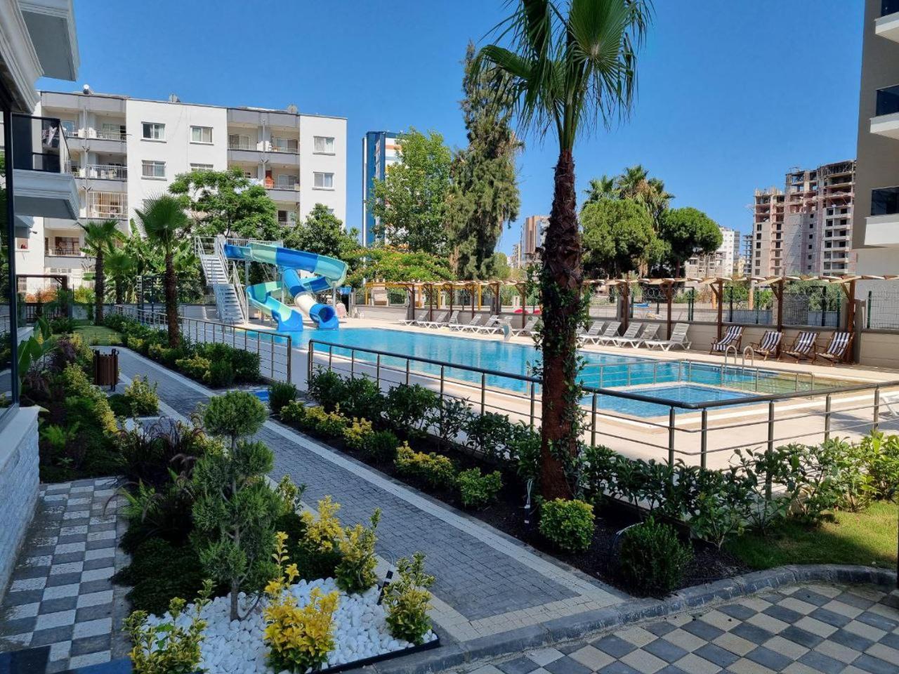 Ferienwohnung Ugur Apart Sea View Erdemli Exterior foto